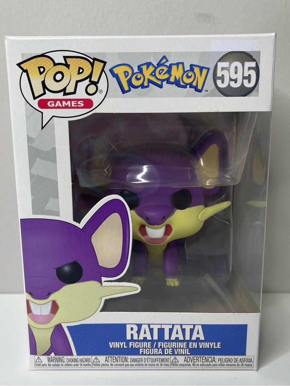Funko Pop! Vinyl Figure: Pokemon Rattata #595